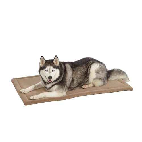 Midwest Quiet Time Deluxe Dog Bed, L X W, Brown