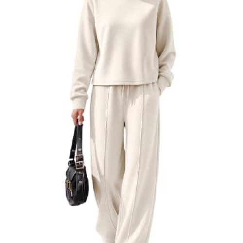 Women’s Mock Neck Sweatsuit 2 Piece