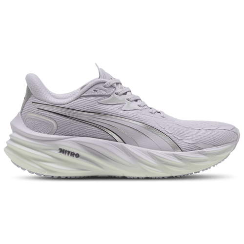 Womens PUMA Velocity Nitro 4 – Running Shoes – Lilac Crush / Sage Frost