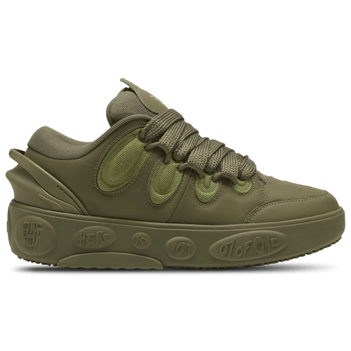 Boys Lamelo Ball PUMA La Franc Oak Tree – Boys Grade School Basketball Shoes – Olive Green / Loden Green