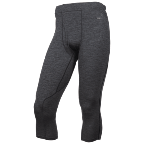 Cabelas Instinct Merino Wool Three-Quarter-Length Zip Bottoms for Men Flint