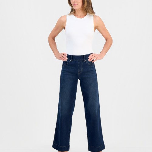 On 34th Trendy Plus Size High-Rise Skinny Ankle Jeans, Exclusively at Macys – Black Rinse