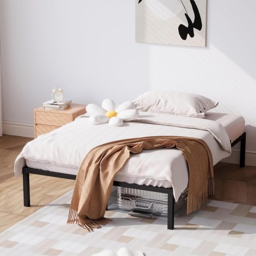 gaomon Easy Assembly Size Platform Bed Space Saving, for Living Room, Guest Room