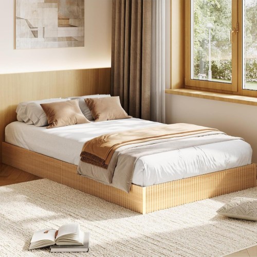 gaomon Wood Platform Bed Design, No Box Spring