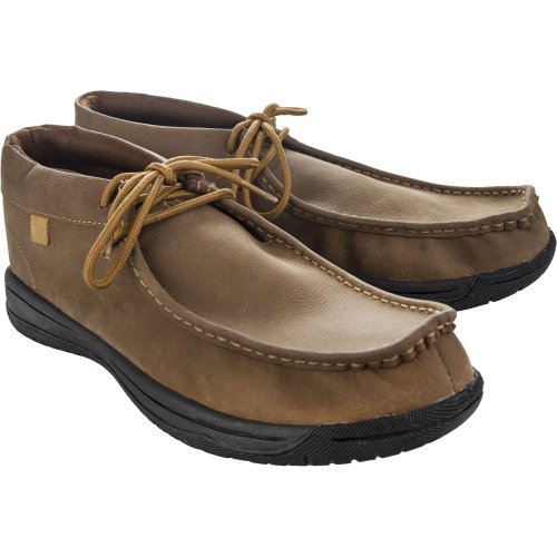 TuffRider Mens Lace Chukka Boot, Vintage Brown, 12