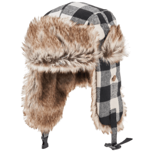 Natural Reflections Buffalo Plaid Hat