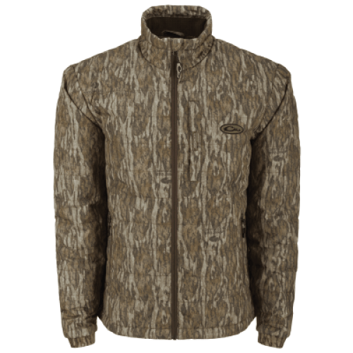 Drake Waterfowl MST Synthetic Down Pack Jacket – Mossy Oak Bottomland