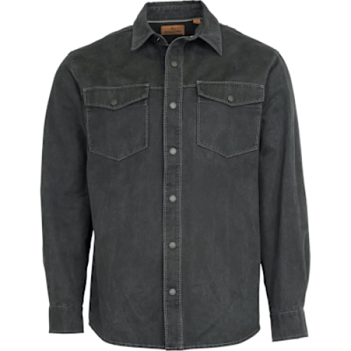 RedHead Ranch Willowbrook Suede Shirt Jacket for Men Granite Gray