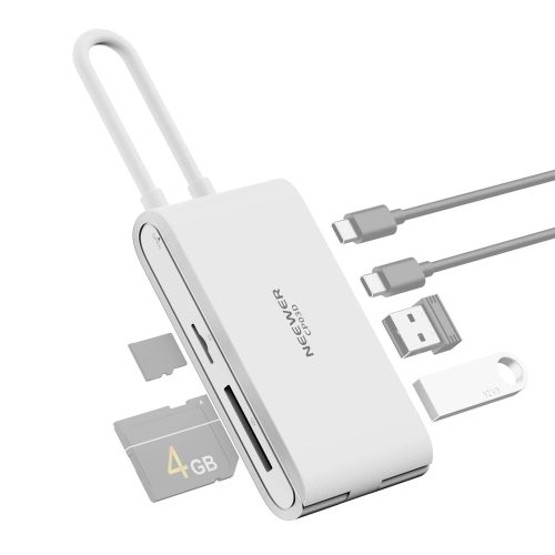 Neewer – USB 3.2 SD/TF Card Reader, USB-C/USB-A, for UHS-II