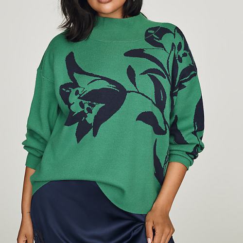 Carys Mock Neck Sweater