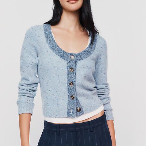 Wool-Blend Cardigan