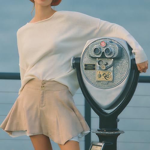 Haley Cotton Linen Sweater