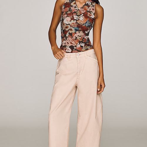 Kayden Full Length Carpenter Barrel Pants