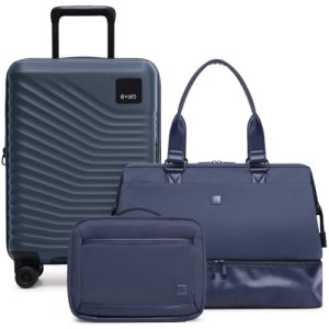3-Piece Carry-On Travel Set, 20-Inch Expandable Suitcase