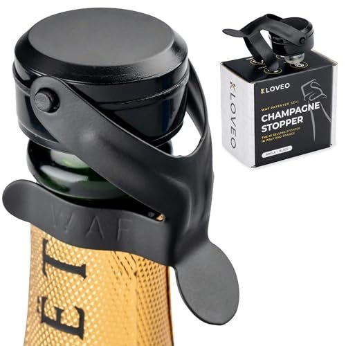 Champagne Stoppers – WAF Patented Seal – Made in Italy