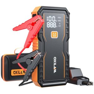 Jump Starter 6000A for All Gas/12L Diesel, Car Battery Jumper Starter Portable