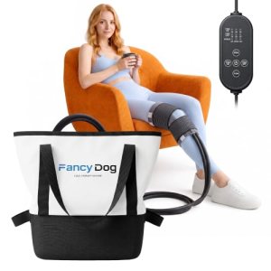 FancyDog Cold Therapy Machine, Silent Brushless Pump Knee Ice Machine