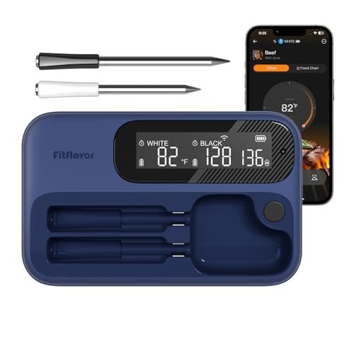 USE COUPON: 5G WiFi Wireless Meat Thermometer for Smoker