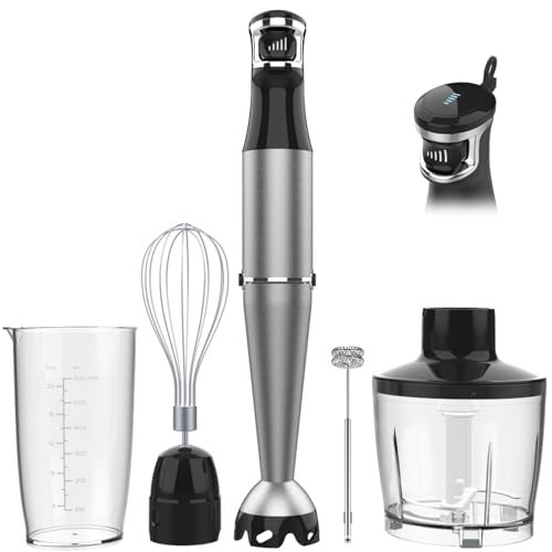 Immersion Blender Handheld Corded, 5 in 1