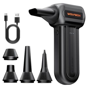Compressed Air Duster, 3-Speed Adjustable, Electric, Cordless