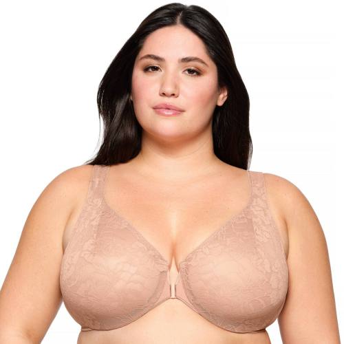 Glamorise Full-Figure Wonderwire Front Close Bra Womens