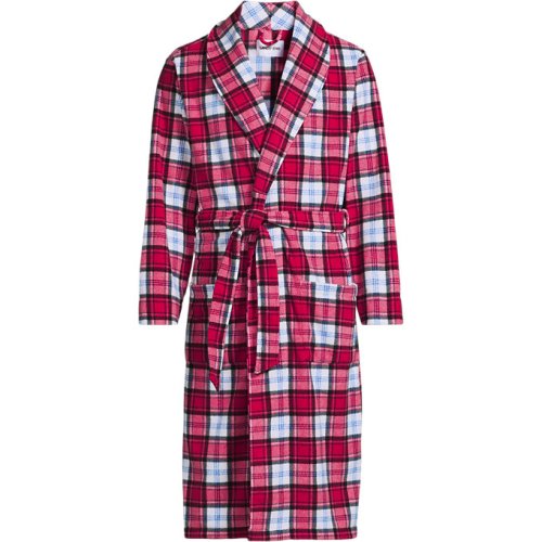 Mens Fleece Robe Lands End XL