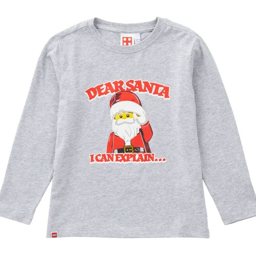 Kids Long Sleeve Dear Santa T-Shirt
