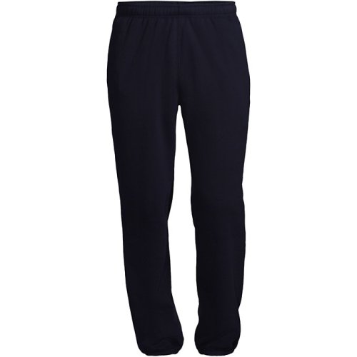 Mens Serious Sweats Sherpa Lined Pant Lands End Blue