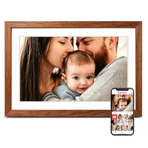 10.1” WiFi Digital Picture Frame, Electronic Photo Frame Slideshow | 32GB