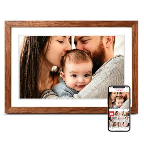 10.1” WiFi Digital Picture Frame, Electronic Photo Frame Slideshow | 32GB