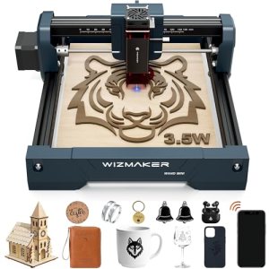 Desktop Laser Engraver, 3.5W DIY Laser Engraving Machine
