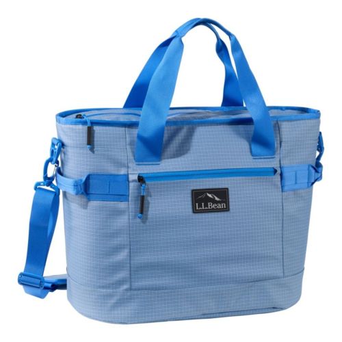L. L.Bean Adventure Tote Cooler, 30 Quart Seaboard Blue, Nylon