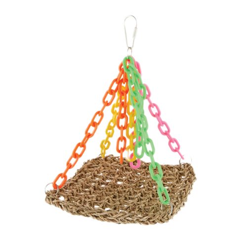 All Living Things Grass Mat Bird Toy – Exercise For Small And Medium Pet Birds, Size: Small/Medium | PetSmart