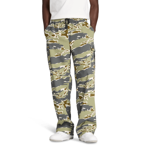 New Balance Mens Cotton Twill Cargo Pants – Brown/Green