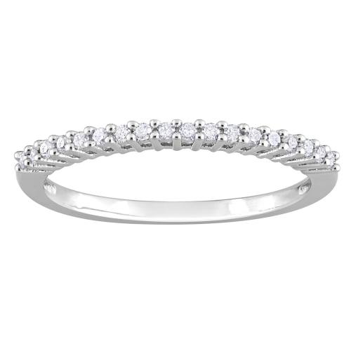 Stella Grace Sterling Silver Lab-Created White Sapphire Ring, Womens