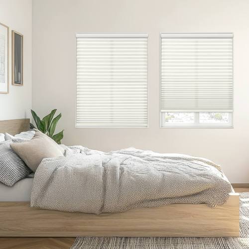 Sonoma Goods For Life EZ Stick No Tool Light Filtering Pleated Shade