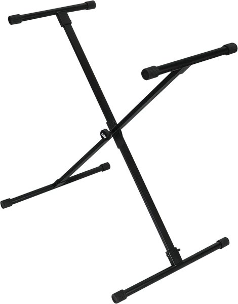 On Stage Stands - On-Stage KS8190 Lok-Tight Classic Single-X Keyboard Stand,Black - NA