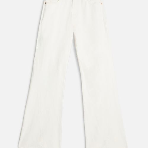 Slim Illusion Twisted Seam Spencer Flare in Milky Way