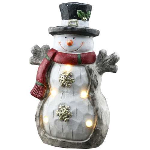 16.5 Lighted Snowman Dcor Piece By National Tree Company | Michaels