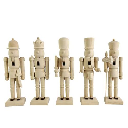 DIY Pinewood Nutcracker by Make Market | Michaels
