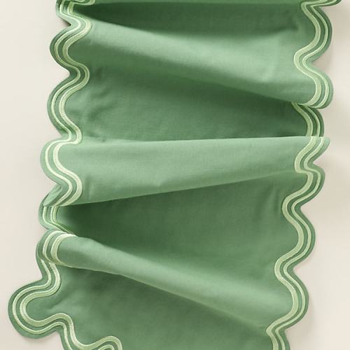 Madeline Embroidered Table Runner