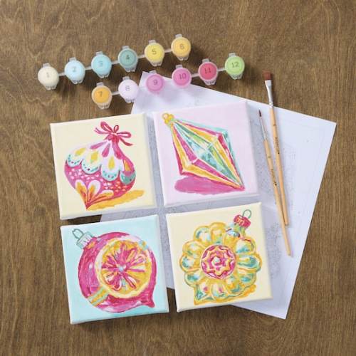 Paint-by-Number Gallery Mini Kit by Artists Loft | 4 x 4 | Michaels