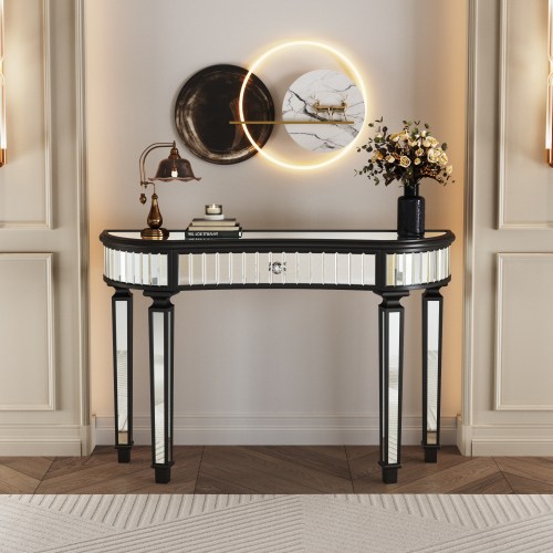 FAVSH Inch Modern MDF Console Table for Entryway Foyer Bedroom Accent Table