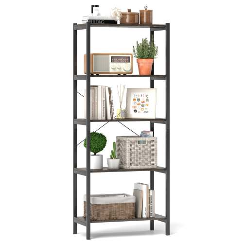 Volenca 43.5-in H Modern Engineered Wood 9-Cube Bookcase with 2 Anti-Tipping Kits Holds 330 lb in White | VOL-N9A53I