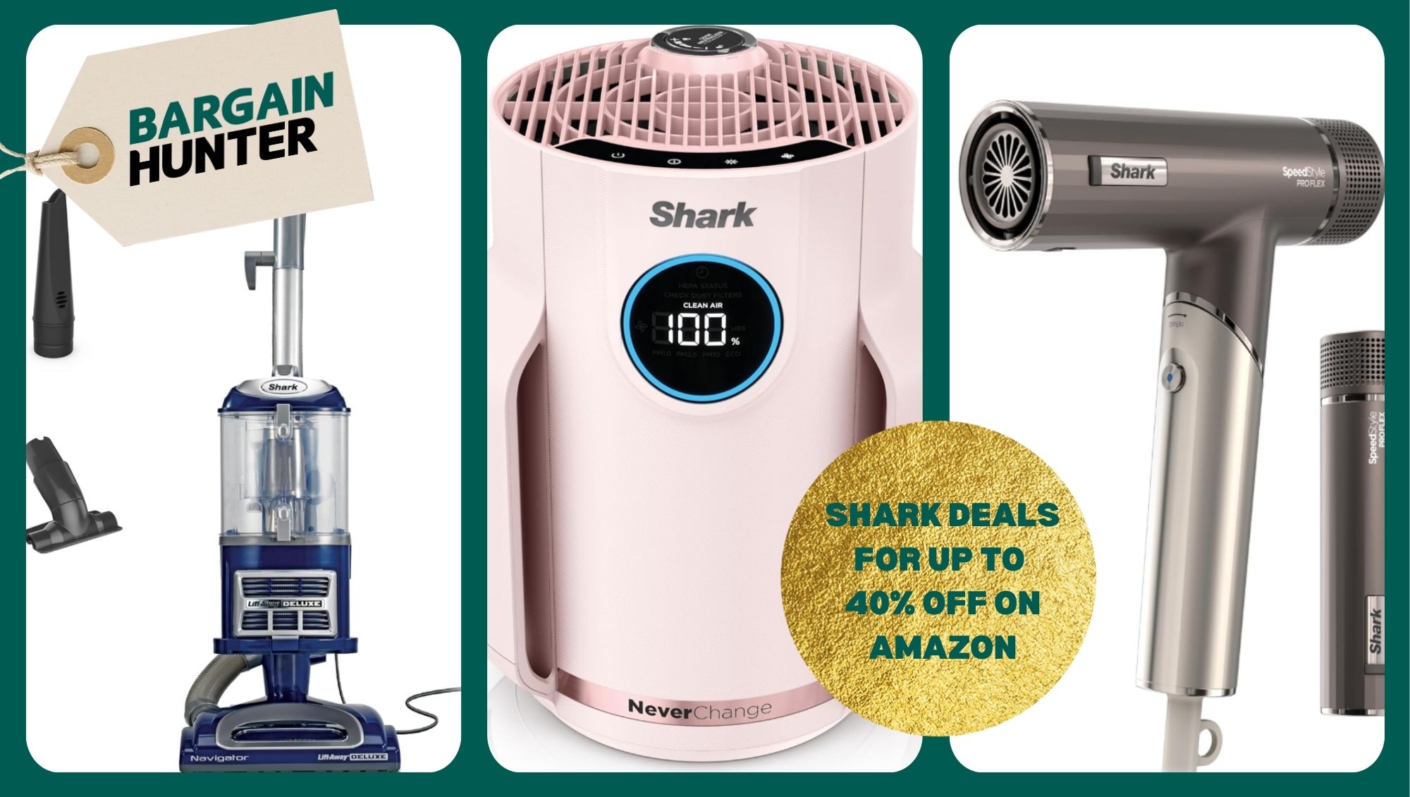 Shark products on sale at Amazon