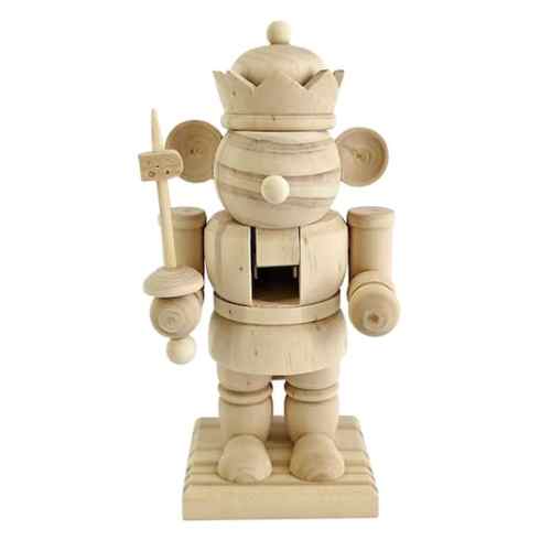 King DIY Pinewood Nutcracker by Make Market | Michaels