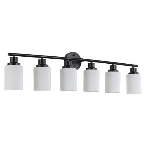 31.5 in. 1-Light Nickel Dimmable and 5-CCT LED Vanity Light Bar for Bathroom Wall Light Above Mirror