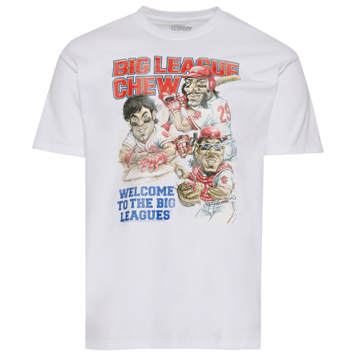Graphic Tees Mens Big League Chew T-Shirt – – White