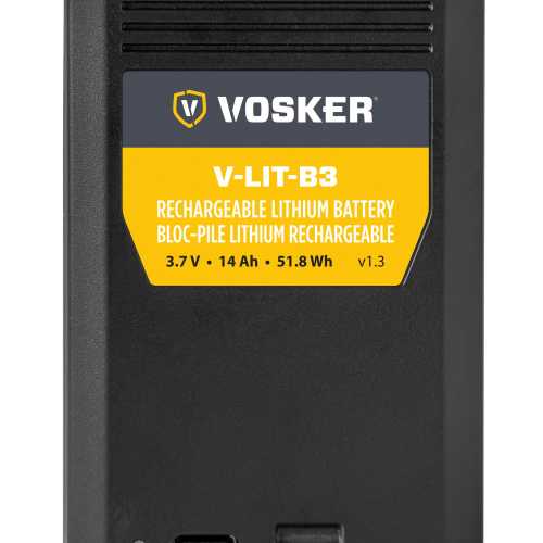 Vosker – V-LIT-B3 Rechargeable Lithium Battery for V300