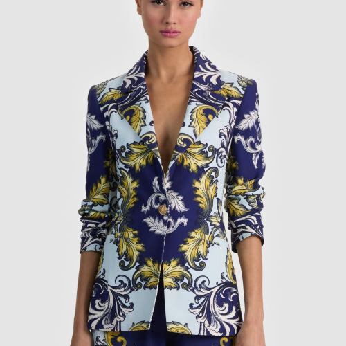 Hope Fitted Blazer Antique Scroll